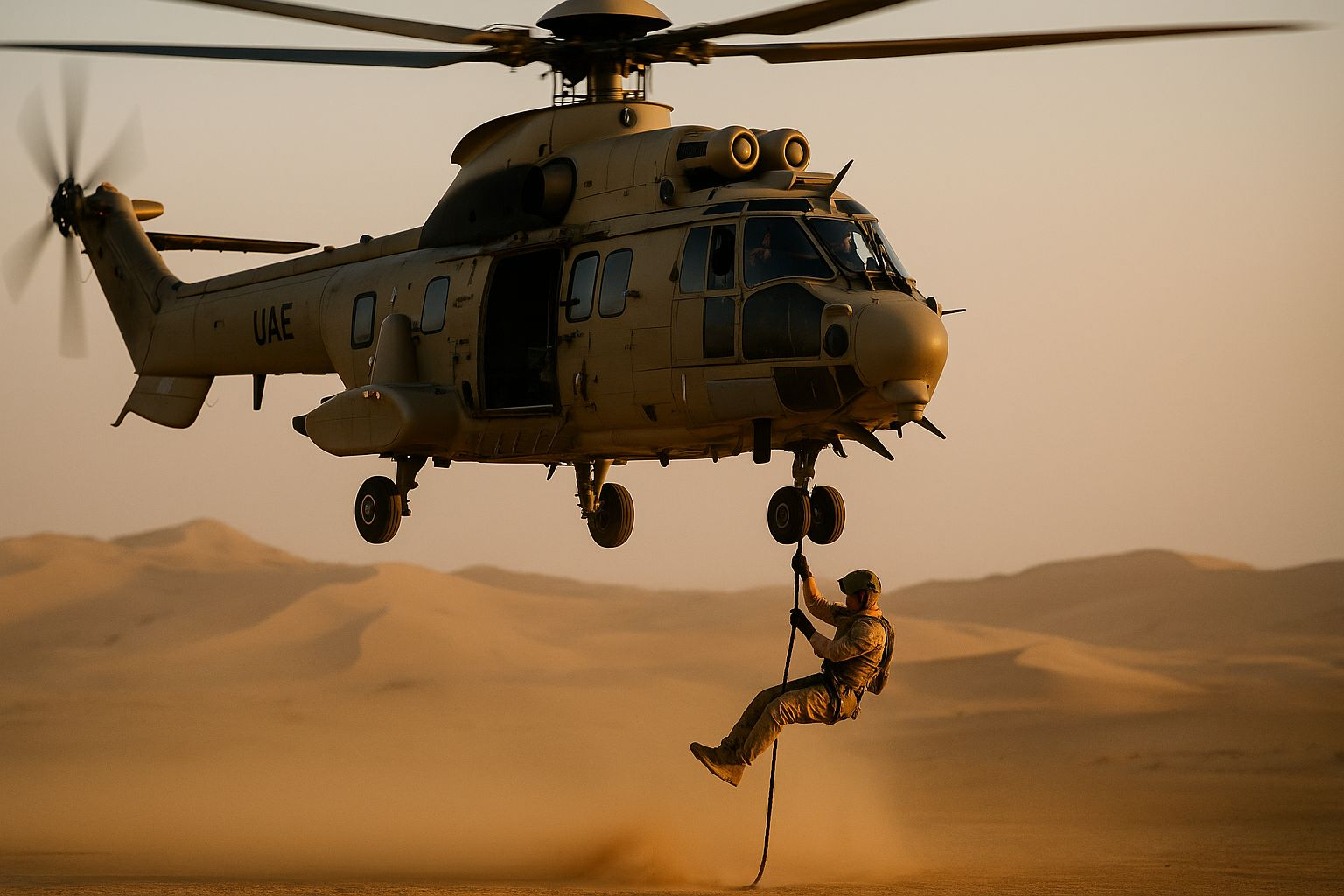 Helicopter Abseiling Operations