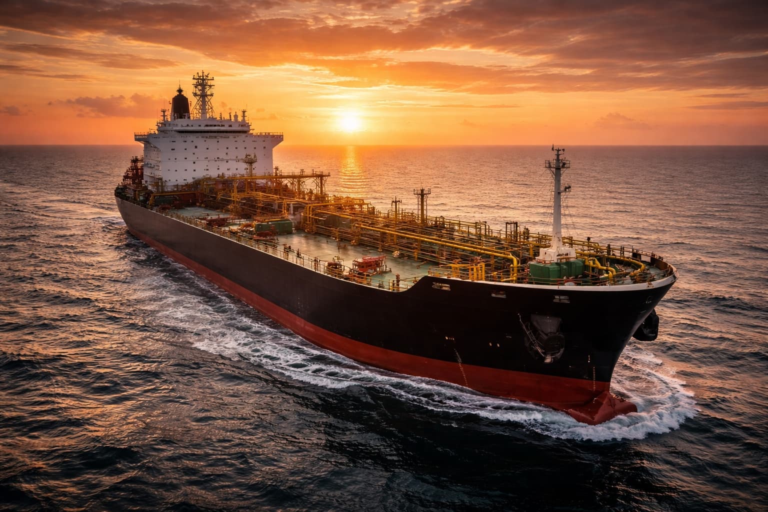 Oil tanker vessel